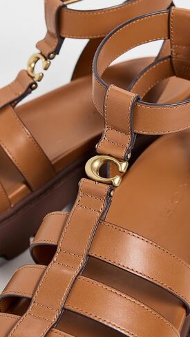 Coach Women's Sculpted C Platform Fisherman Sandal in Saudi Arabia
