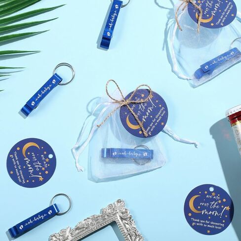 50 Set Baby Shower Favors for Guests 50 Baby Shower Bottle Openers 50 Forest animals Thank Tags 50 Organza Bags with Twine Baby Shower Return Gift for Baby Shower Gender Reveal Girl Boy Party in Saudi Arabia