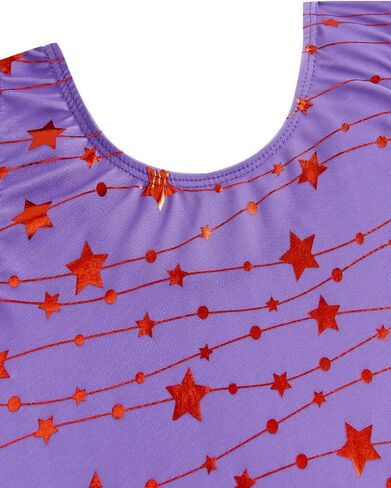 JiAmy Girls Gymnastics Leotards with Shorts Ballet Dance Sparkly Biketards Gymnastic Outfit for Kids Size 3-12 Years in Saudi Arabia