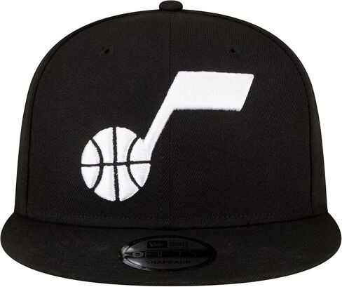 New Era NBA Black 9FIFTY Adjustable Snapback Hat Cap One Size Fits All in Kuwait