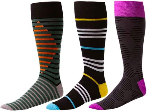 Royale Men's Dress Socks XXL (Men's Size 15-18) (3-Pack) in Kuwait