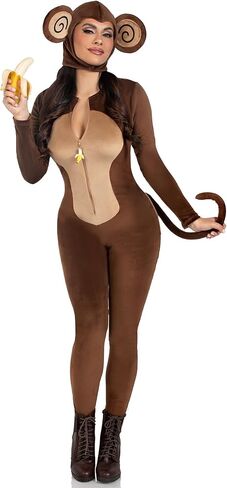 Leg Avenue Womens 2 PC Cheeky Monkeyhalloween زي in Saudi Arabia