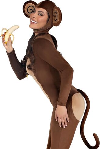 Leg Avenue Womens 2 PC Cheeky Monkeyhalloween زي in Saudi Arabia