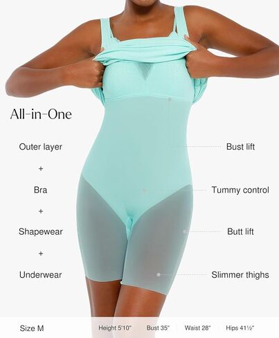 Popilush Cocktail Dresses for Women - Lace Layered Bra Summer Midi Modal Shapewear Dress Party Outfits in Kuwait