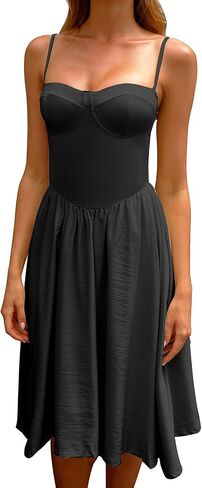 Chyrii Women Fashion Summer 2025 Sweetheart Neck السباغيتي in Kuwait