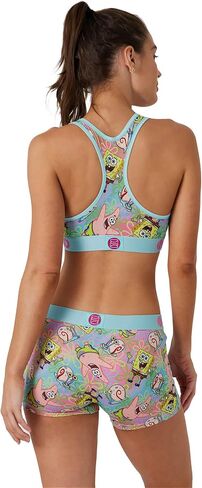 PSD Women's Spongebob Squarepants Boy Shorts - Full Coverage Women's Underwear - Comfortable Stretch Panties for Women in Kuwait