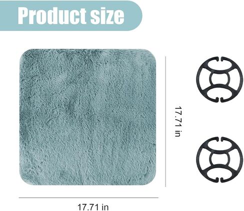 Sheepskin Car Seat Cushion, Soft Comfort Winter Driver Seat Cover, Fluffy Faux Fur Front Seat Pad, Car Seat Protector Pad for Office Chair, Universal Interior Accessory for Car SUV Truck (Camel) in Kuwait
