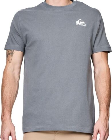 Quiksilver Big and Tall T-Shirts for Men - Mens Short Sleeve Cotton Crewneck Tee in Saudi Arabia