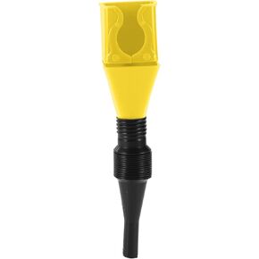 Oil Funnel, 11.02"x1.73" Funnel for Automotive Universal for Engine Oil, Liquid, Diesel, Kerosene, Gasoline Durable Plastic White