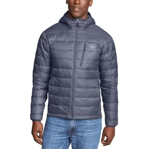 Eddie Bauer Men's Winter Jacket - Puffer Coat with Hood - Down Jacket For Outdoor (Gray, XL)