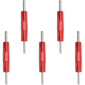 5PCS Valve Core Removal Tool, Single Head Schrader Valve Stem Core Remover, Motorcycle & Truck Tire Repair Install Tool (Single Head)