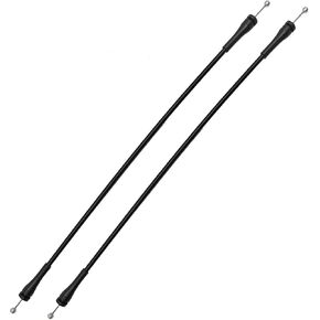 Steel Wire Material Inside 2Pcs,Tailgate Release Cables Fit for Ford Expedition 1997 1998 1999 2000 2001 2002 Rear Door Latch Cable Replace F2UZ-15264A65-B F2UZ15264A65B