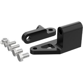 Bevinsee 4.0L Alternator Relocation Bracket Kit Compatible with Jeep XJ Wrangler Cherokee 1996-2002