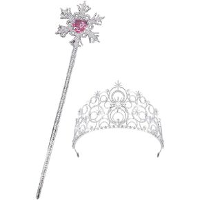 Cosplay Wand Cosplay Crown Good Witch Costume Accessories Movie Halloween Wizard Outfits Props
