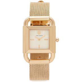 ساعة Tory Burch Women's The Phipps ، الذهب/العاج ، مقاس واحد