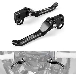 Brake Levers Folding Front Rear Brake Levers Compatible with Surron Light bee X/S/ L1E Motorcycle Aluminum CNC Brake Lever Compatible with Segway X160 X260 See Fitment