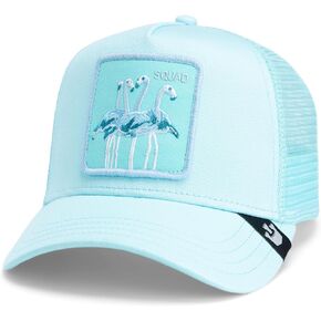 Goorin Bros. Chroma Wave Collection Trucker Hat for Men and Women, Light Blue (Mirage Squad), One Size