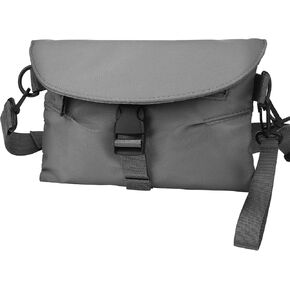 Sling Bag for Men, Waterproof Crossbody Bag Messenger Bag for Traveling, Small Cross Body Chest Bag Satchel Bag Backpack (Gray)