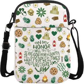 ENSIANTH Scout Messenger Bag Scout Troop Leader Gift Scout Life Gift Scouts Group Gift Scout Mom Crossbody Bag
