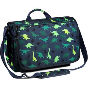 VASCHY Messenger Bag for Kids, Cute 15.6inch Laptop Crossbody School Bag for Boys Girls Teens Women