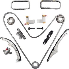 TK10830 Timing Chain Kit for Ford Taurus/Edge/Flex 2007 2008 2009 2010, For Lincoln MKX/MKZ, For Mazda CX-9, For Mercury Sable V6-3.5L DOHC Duratec Engine TK10830