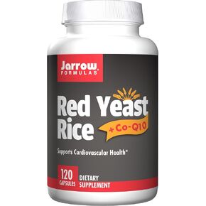Jarrow Formulas - Red Yeast Rice + Co-Q10 120 caps (Pack of 2)