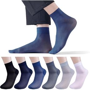 Mottee & Zconia Mens Sheer Quater Quater Socks for Men Business/Casuale Breatible Fresh Cool Soft Soil 24 Pack