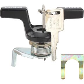 Autokay 12500477 Trunk Lift Gate Lock متوافق مع Chevy S10 S15 Blazer GMC Jimmy 1983-1994 12507442 ، 12514575 ، 12516382 ، TL163