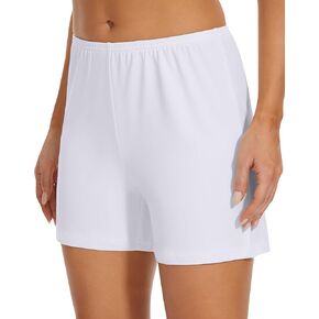 Subuteay Pettipants for Women Under Dress Side Slits Slip Shorts Loose Bloomers