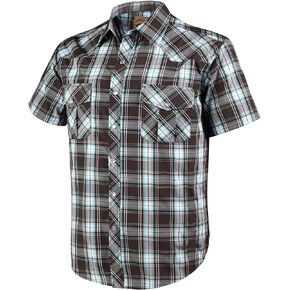 Coevals Club Men Western Plaid Pearl Snap Butons اثنين