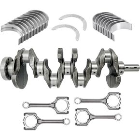 G4KD 2.0L Crankshaft Connecting Rods Bearings kit Replacement for Kia Hyundai Forte Forte5 Koup Tucson 2009-2013 2.0 Engine 23111-2G010 23510-25040 21020-2G010