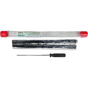 Nealey Deluxe Heavy Duty Tire Repair Kit 21 pcs All in one tire Plug for car, Truck, Golf cart, Lawn Mower, Motorcycle, semi, Tractor and ATV. Made in The USA