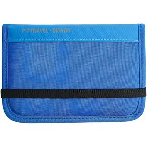 Passport Holder RFID Travel Document Organizer for Women Waterproof Passport Wallet Men Portable Case for Cards, Boarding Pass, ID, Money, Tickets with Zipper