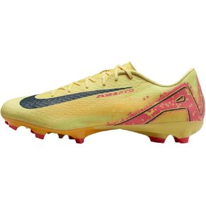 Nike Mercurial Vapor 16 Academy Kylian Mbappé MG Low-Top Soccer Cleats (FQ8377-800, Light Laser Orange/Armory Navy) Size 11