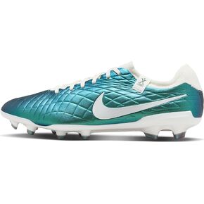 Nike Tiempo Emerald Legend 10 Pro FG Cofcer Coilds (FQ3248-300 ، Dark Atomic Teal/Sail) الحجم 8