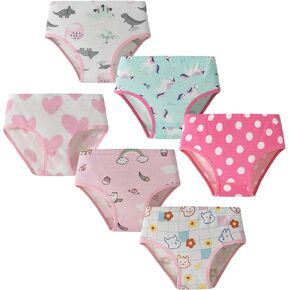 سراويل فتيات القطن الصغيرة الصغيرة الأطفال الكبار لينة undies unddler ملخصات تنفس الملابس الداخلية 3-14 سنة