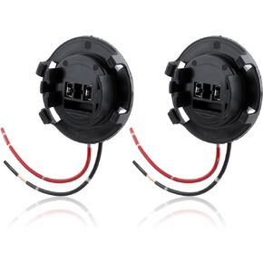 1 Pair 3.94"/ 10cm H7 Bulb Socket Retainer Holder Adapters with Wire Pigtails Compatible with Hyundai Tucson 2016-2021; Compatible with Mistra 2014-2020; Compatible with Kia Sedona 2015-2020