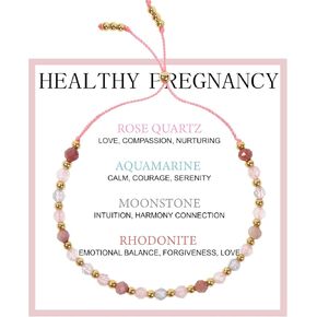 Pregnancy Must Haves Bracelet, Announcement Pregnancy Gifts For Expecting New Mom, First Time Mama Gifts for Pregnant Women 1st Time Mom To Be Spiritual Mothers Day Gift