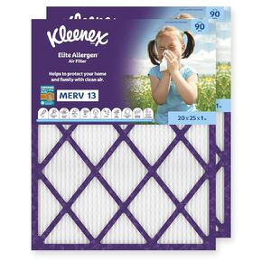 Kleenex Elite Postensipen Filter 16x25x1 inches - 13 Merv Rating (2 pack)