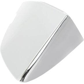 Front Left Door Handle Lock Cylinder Cover for Volkswagen Sagitta 2019 2020 2021 ABS White 1Pc