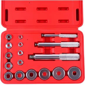 OCPTY 17PCS Aluminum Metric Bushing Bearing Race and Seal Driver Tool Set Seal Bearing Install disassemble Tool