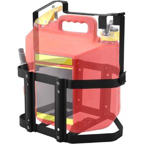 5 Gallon (20 Liter) Gas Can Holder, Anti-Theft Lockable Fuel Tank Mounting Rack Bracket Compatible with SureCan Gas Can