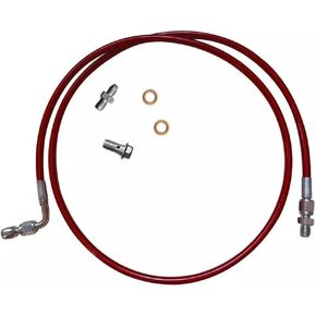Clutch Line for Civic 92-00 K Series Swap Integra 94-01 K Swap K20 K24 Series Motors Stainless Steel Hose (Black)