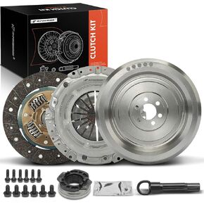 A-Premium Transmission Clutch Kit Set with Flywheel Compatible with Volkswagen Jetta 1999-2005, Golf 1999-2006, Beetle 1998-2006 & TT 2000-2006, 1.8L 1.9L