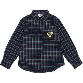 Monster Jam Flannel Matching Family Button Down Shirt Toddler to Adult Grave Digger