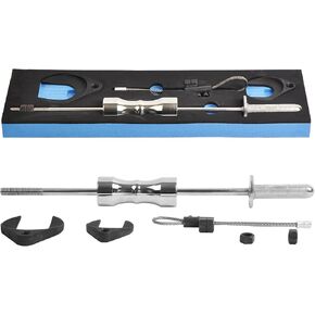 Inner CV Joint Puller Slide Hammer Front Wheel Drive Axle Half Shaft Removal Tool Kit Heavy Duty 10 Pounds Slide Hammer 63mm 48mm CV Joint Fork Adapter Attachments