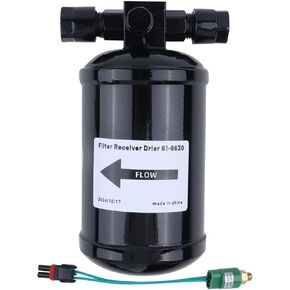 61-6630 AC Receiver Drier With Switch Compatible with Thermo King Tripac Apu Evolution 616630 8033115