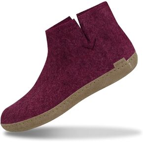 Glerups 100% quality wool mix Boot Slipper with leather sole - Unisex in Kuwait
