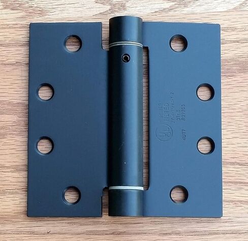 Hinge Outlet Commercial Spring Hinge - 4.5 Inches - Stainless Steel - Highly Rust Resistant - 2 Pack in Saudi Arabia