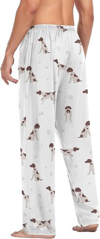 Mens Pajama Pants German Shorthaired Pointer Men's Pajama Bottoms Sleep Lounge Pj Pants for Men S in Kuwait